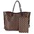 Louis Vuitton Damier Ebene Canvas Neverfull GM Braun - Ansicht 7