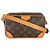 Cartera Trocadero de lona Monogram Louis Vuitton Castaño