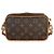 Cartera Trocadero de lona Monogram Louis Vuitton Castaño - vista 2