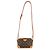 Cartera Trocadero de lona Monogram Louis Vuitton Castaño - vista 7