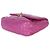 Borsa a patta Chanel 19 Medium in pelle d'agnello matelassé viola Porpora - vista 6
