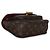 Louis Vuitton Black Monogram Canvas Passy Castaño - vista 6