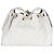 Gabrielle Chanel Small Chanel 25 Hobo aus gestepptem Caviar-Leder in Hellgrau Braun - Ansicht 2