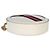 Borsa rotonda Mini Ophidia Gucci in pelle di vitello testurizzata Mystic White con banda Web Bianco - vista 7
