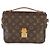Louis Vuitton Monogram Canvas Pochette Metis Braun - Ansicht 8