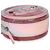 Gabrielle Clutch rotonda Chanel in PVC rosa e pelle d'agnello Filigree con catena - vista 5