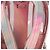 Gabrielle Clutch rotonda Chanel in PVC rosa e pelle d'agnello Filigree con catena - vista 6