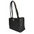 Gabrielle Borsa Shopping Chanel Book Pocket in vitello matelassé nero - vista 3