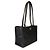 Gabrielle Borsa Shopping Chanel Book Pocket in vitello matelassé nero - vista 4