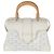 Goyard White Goyardine Canvas Saigon Souple Mini Bianco
