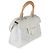 Goyard White Goyardine Canvas Saigon Souple Mini Bianco - vista 4