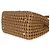 Fendi Cappuccino Mini Peekaboo Iconic Satchel aus geflochtenem Kalbsleder Beige - Ansicht 6