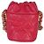 Gabrielle Borsa Mini Bucket Chanel Fuchsia Quilted Caviar Twist Your Buttons Rosa - vista 2