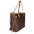 Louis Vuitton Monogram Canvas Neverfull MM Marrom - vista 4