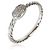 Anello stacking Cable in argento sterling e diamanti David Yurman - vista 2