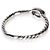 Anello stacking Cable in argento sterling e diamanti David Yurman - vista 4