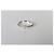 Anello stacking Cable in argento sterling e diamanti David Yurman - vista 5