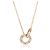 Collana Love Cartier in oro rosa e diamanti