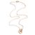 Collana Love Cartier in oro rosa e diamanti - vista 3