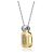 Autre Marque Pendente in diamanti di laboratorio in oro bianco e oro giallo 1.34 ctw - vista 2