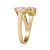 Autre Marque Ring aus Gelbgold mit Labor-Diamanten 1.95 ctw - Ansicht 3