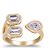 Autre Marque Ring aus Gelbgold mit Labor-Diamanten 1.95 ctw - Ansicht 4