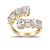 Autre Marque Anello in oro giallo con diamanti coltivati in laboratorio 3.76 ctw - vista 4
