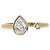 Autre Marque Ring aus Gelbgold mit Labor diamanten 0.67 ctw