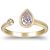 Autre Marque Ring aus Gelbgold mit Labor diamanten 0.67 ctw - Ansicht 4