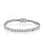 Autre Marque Pulseira em ouro branco com diamantes de laboratório 8.76 ctw