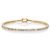Autre Marque Bracciale in oro giallo con diamanti coltivati in laboratorio 2.51 ctw