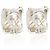 Orecchini Cable David Yurman in oro giallo e argento sterling - vista 3