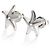 Orecchini Elsa Peretti Starfish in argento sterling Tiffany & Co. - vista 3