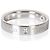 Tiffany & Co. T&Co. Ring 4mm aus Platin und Diamanten