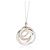 Pendente Tiffany & Co. Sterling Silver & Rubedo Large Model 1837
