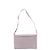 Borsa a tracolla Chanel Chocolate Bar in pelle, Viola 8026606 Beige