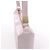 Borsa a tracolla Chanel Chocolate Bar in pelle, Viola 8026606 Beige - vista 4