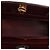 Bolsa de mão Hermès Dalvy MM em couro Cushbell, cor Brown Rouge E: 2001 Marrom - vista 12