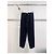 Louis Vuitton Hose Navy Wolle Hoher Bund Monogramm Mehrfarben - Ansicht 2