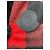 Moncler Red Plaid Wool Down Jacket with Fur Collar Multiple colors - view 3