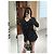 Chanel 23B Strickjacke Schwarz Wolle mit Pailletten Mehrfarben - Ansicht 5