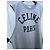 Top senza maniche Céline in cotone grigio con logo Multicolore - vista 3