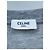Top senza maniche Céline in cotone grigio con logo Multicolore - vista 4