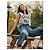 Top senza maniche Céline in cotone grigio con logo Multicolore - vista 6