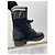 Fendi Combat Chelsea Stiefel Leder Monogramm Schwarz Mehrfarben - Ansicht 4