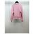 Pull Chanel en laine à rayures roses et blanches Taille 36 Multicolore - vue 2