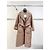 Max Mara Camel Down Coat Belted Polyester Size 32 Multiple colors