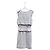 Vestido Chanel de tweed cinza Multicor