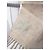 Sciarpa Loewe in cashmere bicolore tea latte e bianco crema Multicolore - vista 2
