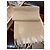 Sciarpa Loewe in cashmere bicolore tea latte e bianco crema Multicolore - vista 7